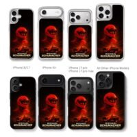 Michael Schumacher Ferrari F1 racer Chris Brown Phone Case Black Electroplated Silver For Iphone 11 To 17