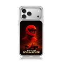 Michael Schumacher Ferrari F1 racer iPhone 17 Pro Max Electroplated Silver Case1