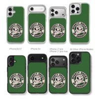Mighty Ducks Anaheim duck logo Chris Brown Phone Case Black Electroplated Silver For Iphone 11 To 17