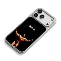 Mike Mentzer bodybuilder focus iPhone 17 Pro Max Electroplated Silver Case2
