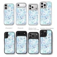 Miku Cinnamoroll mint stickers Chris Brown Phone Case Black Electroplated Silver For Iphone 11 To 17