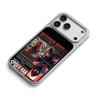 Miles Morales Spider Man comic art iPhone 17 Pro Max Electroplated Silver Case2