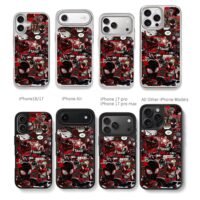 Miles Morales Spiderman Car Collage Chris Brown Phone Case Black Electroplated Silver For Iphone 11 To 17