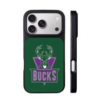 Milwaukee Bucks NBA deer head logo iPhone 17 Pro Max Black Case