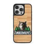 Minnesota Timberwolves wolf logo Phone Case for iPhone 11-17 & Samsung Galaxy S24-S26