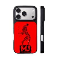 MJ The Musical lyric art dancer red iPhone 17 Pro Max Black Case