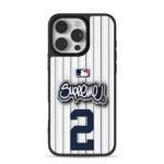 MLB Supreme 2 baseball jersey iPhone 16 Pro Max Black Case