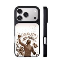 MMA Champ Mighty Mouse Johnson iPhone 17 Pro Max Black Case