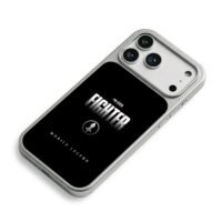 Mobile Legend Fighter sword black iPhone 17 Pro Max Electroplated Silver Case2