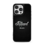 Mobile Legend I am Support Silver iPhone 16 Pro Max Black Case