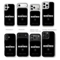 Mobile Legend Marksman bow icon Chris Brown Phone Case Black Electroplated Silver For Iphone 11 To 17