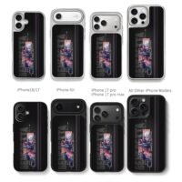 Mobile Legends Benedetta art Chris Brown Phone Case Black Electroplated Silver For Iphone 11 To 17