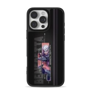 Mobile Legends Benedetta art iPhone 16 Pro Max Black Case