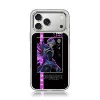 Mobile Legends Ling purple assassin iPhone 17 Pro Max Electroplated Silver Case1