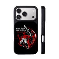 Mogul Khan berserker axe quote art iPhone 17 Pro Max Black Case