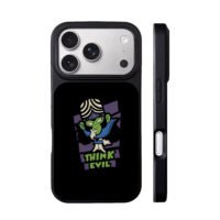 Mojo Jojo Think Evil cartoon print iPhone 17 Pro Max Black Case