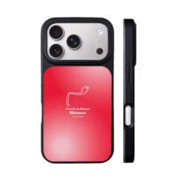 Monaco F1 track red gradient design iPhone 17 Pro Max Black Case