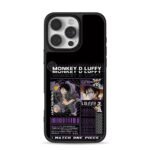 Monkey D Luffy One Piece anime art Phone Case for iPhone 11-17 & Samsung Galaxy S24-S26