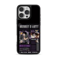 Monkey D Luffy One Piece anime art Phone Case for iPhone 11-17 & Samsung Galaxy S24-S26