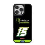 Monster Energy Ford 15 racing iPhone 16 Pro Max Black Case