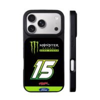Monster Energy Ford 15 racing iPhone 17 Pro Max Black Case