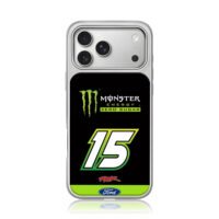 Monster Energy Ford 15 racing iPhone 17 Pro Max Electroplated Silver Case1