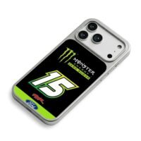 Monster Energy Ford 15 racing iPhone 17 Pro Max Electroplated Silver Case2