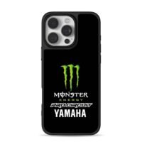 Monster Energy Pro Circuit Yamaha iPhone 16 Pro Max Black Case