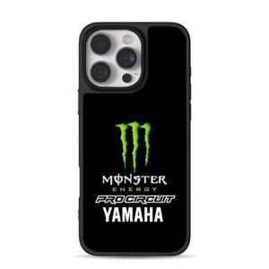 Monster Energy Pro Circuit Yamaha iPhone 16 Pro Max Black Case