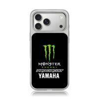 Monster Energy Pro Circuit Yamaha iPhone 17 Pro Max Electroplated Silver Case1