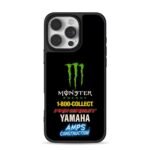 Monster Energy Yamaha Pro Circuit iPhone 16 Pro Max Black Case