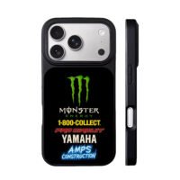 Monster Energy Yamaha Pro Circuit iPhone 17 Pro Max Black Case