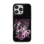 Monster High Draculaura fangtastic iPhone 16 Pro Max Black Case
