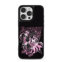 Monster High Draculaura fangtastic iPhone 16 Pro Max Black Case