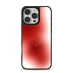 Monza F1 track 16 red gradient iPhone 16 Pro Max Black Case