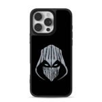 Moon Knight hooded glowing logo iPhone 16 Pro Max Black Case