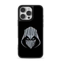 Moon Knight hooded glowing logo iPhone 16 Pro Max Black Case