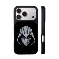 Moon Knight hooded glowing logo iPhone 17 Pro Max Black Case