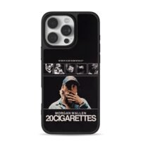 Morgan Wallen 20 Cigarettes poster iPhone 16 Pro Max Black Case