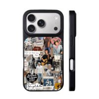 Morgan Wallen country music collage iPhone 17 Pro Max Black Case