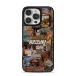 Morgan Wallen cowboy country collage iPhone 16 Pro Max Black Case