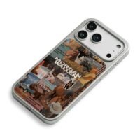 Morgan Wallen cowboy country collage iPhone 17 Pro Max Electroplated Silver Case2