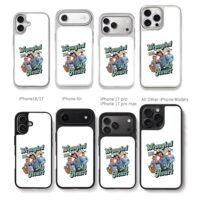 Morgan Wallen Wrangled My Heart art Chris Brown Phone Case Black Electroplated Silver For Iphone 11 To 17