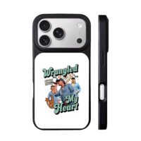 Morgan Wallen Wrangled My Heart art iPhone 17 Pro Max Black Case