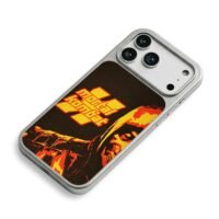 Mortal Kombat II Scorpion retro art iPhone 17 Pro Max Electroplated Silver Case2