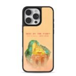 Mossy stone ruin campfire quote art iPhone 16 Pro Max Black Case