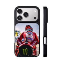MotoGP Ducati Lenovo racer Monster iPhone 17 Pro Max Black Case