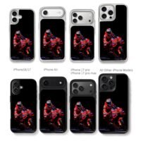 MotoGP Ducati Lenovo red racer Chris Brown Phone Case Black Electroplated Silver For Iphone 11 To 17
