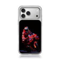 MotoGP Ducati Lenovo red racer iPhone 17 Pro Max Electroplated Silver Case1