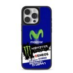 Movistar MonsterEnergy Yamaha ENEOS iPhone 16 Pro Max Black Case